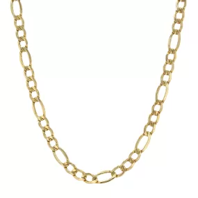 10K Yellow Gold Figaro Chain - 219939