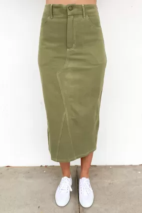 Abbie Skirt Khaki