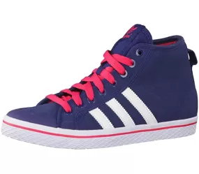 Adidas Originals women's high ankle sneakers Honey Stripes Mid W Q34210 bluepurple