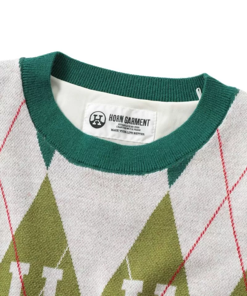 Alton Argyle Sweater | MEN