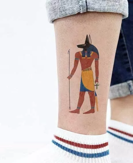 Anubis Temporary Tattoos  (Pack of 5)