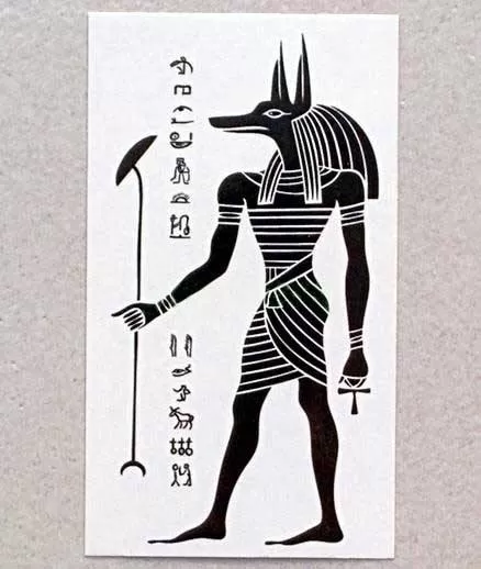 Anubis Temporary Tattoos  (Pack of 5)