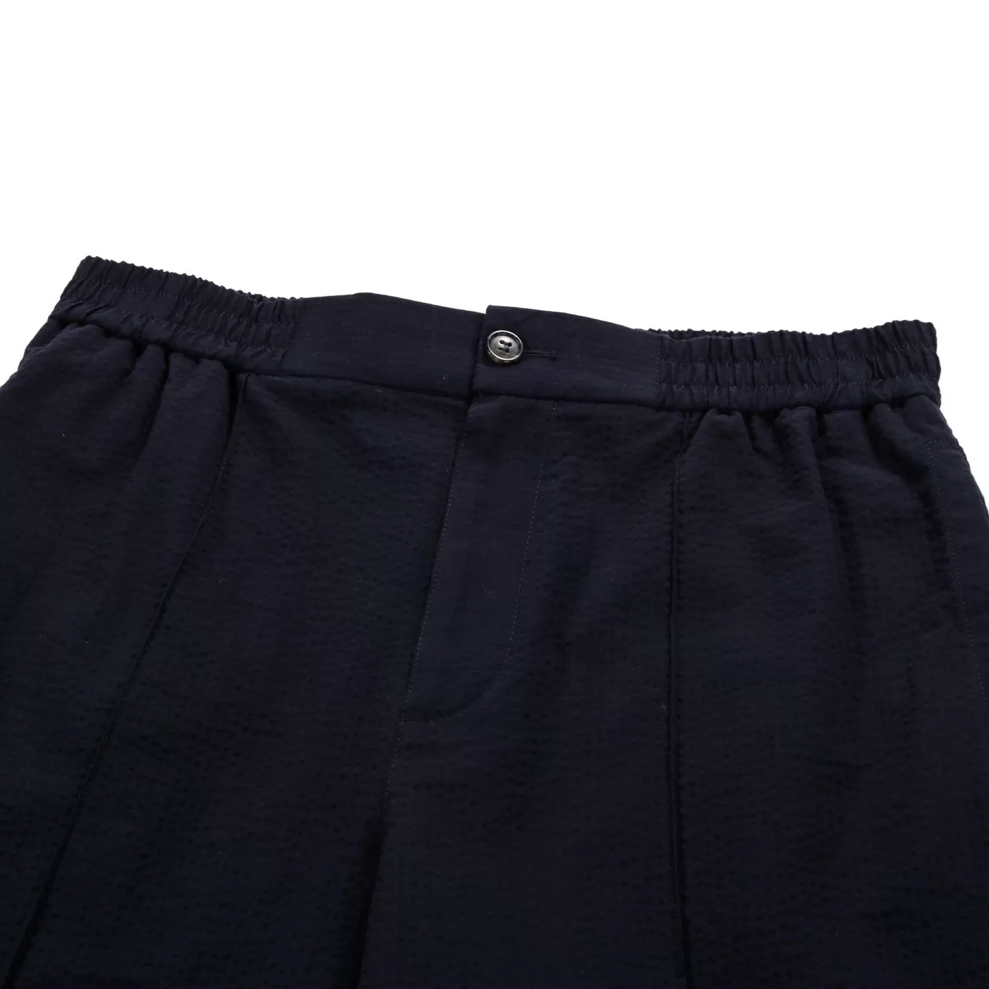 A.P.C. JOAQUIN PANT NAVY SEERSUCKER