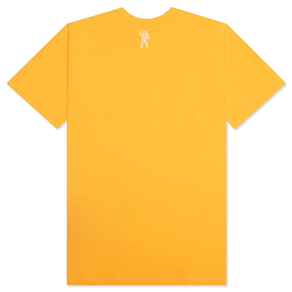 Arch Burst S/S Tee - Amber Yellow