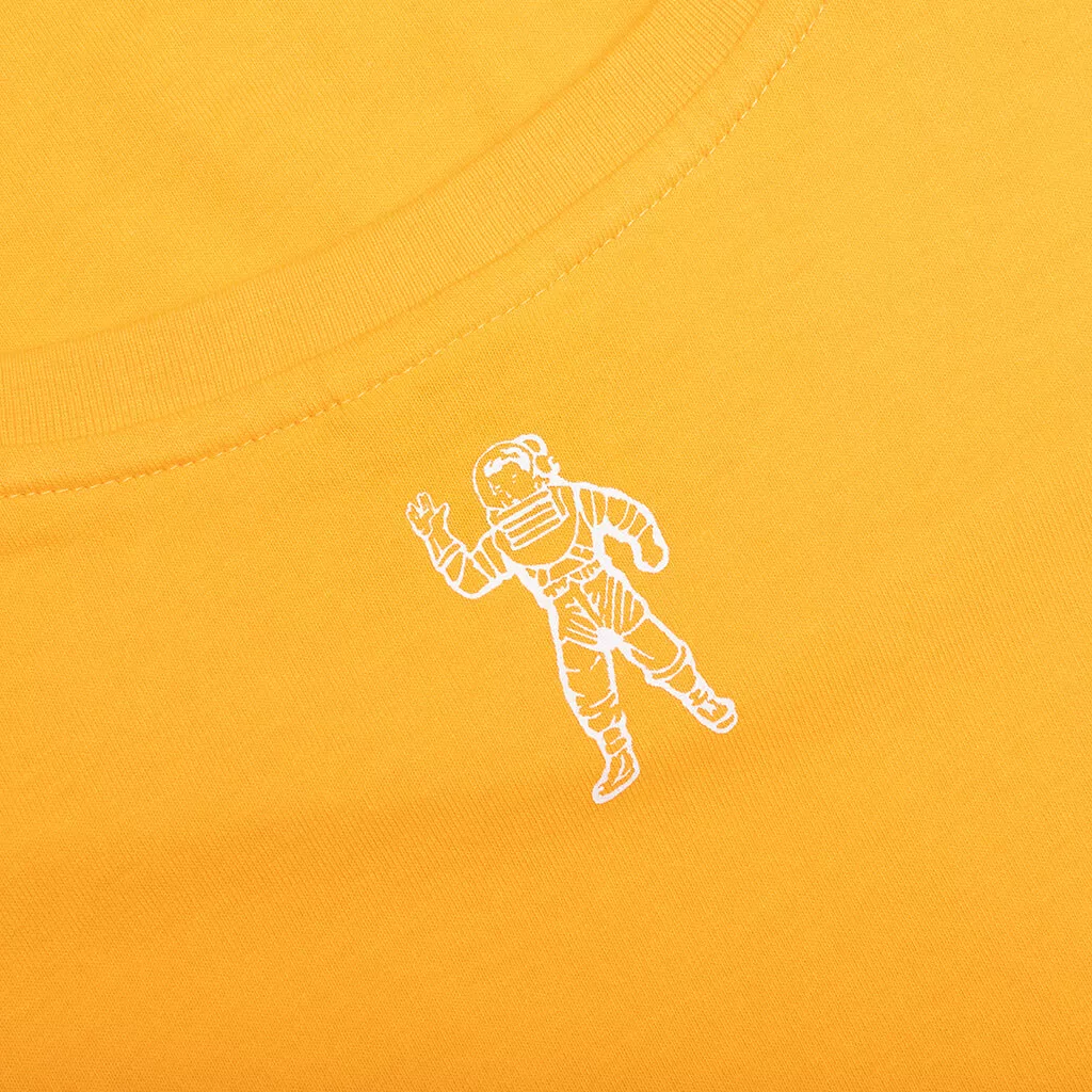 Arch Burst S/S Tee - Amber Yellow