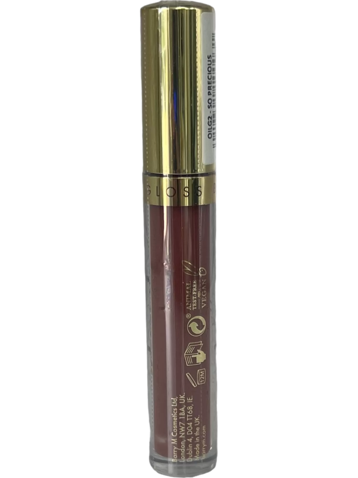 Barry M Brown Glazed Oil Infused Lip Gloss - So Precious