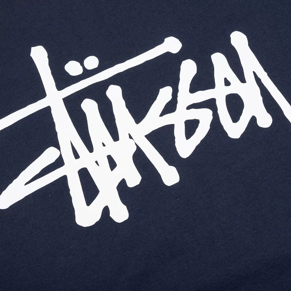 Basic Stussy Tee - Navy