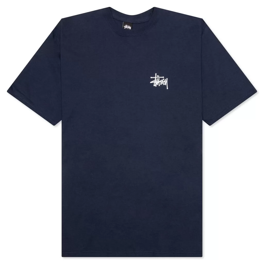 Basic Stussy Tee - Navy