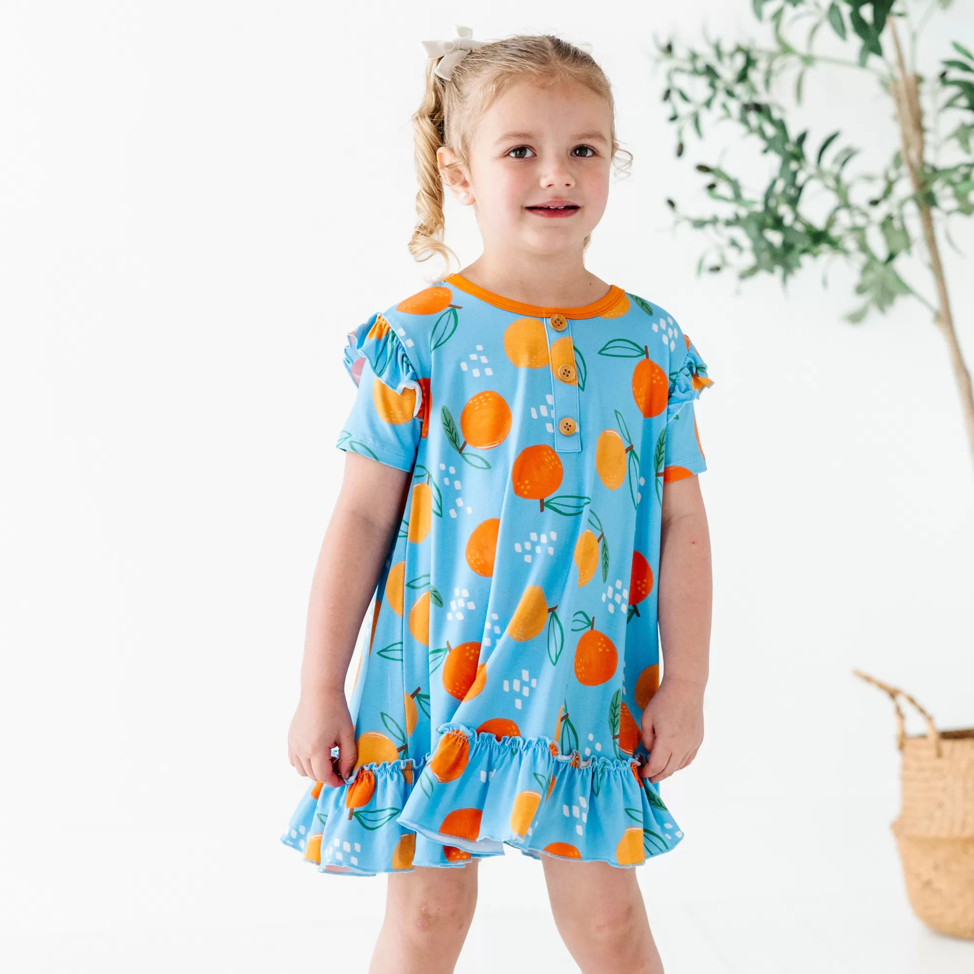 Be My Clementine Gown Toddler/Kids