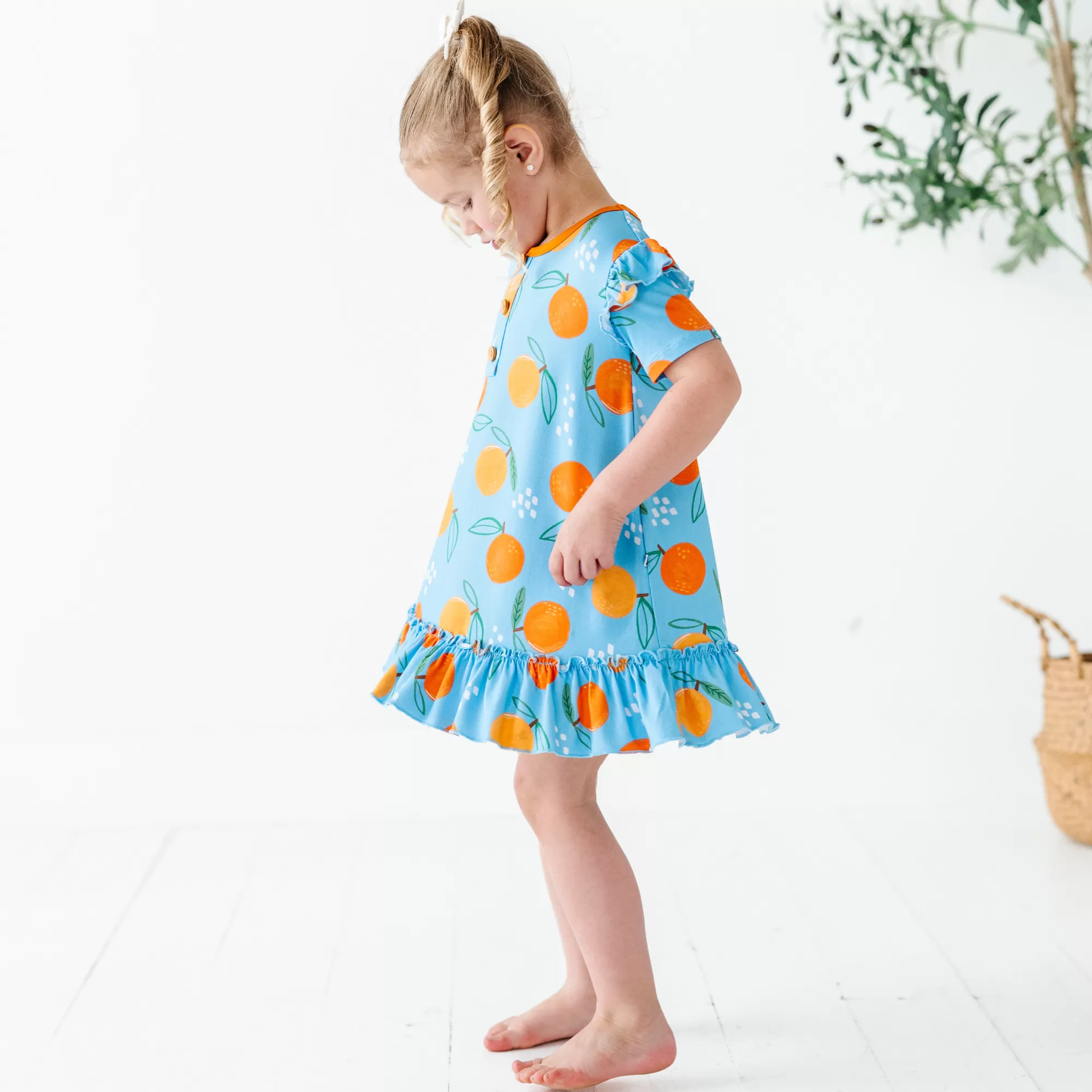 Be My Clementine Gown Toddler/Kids