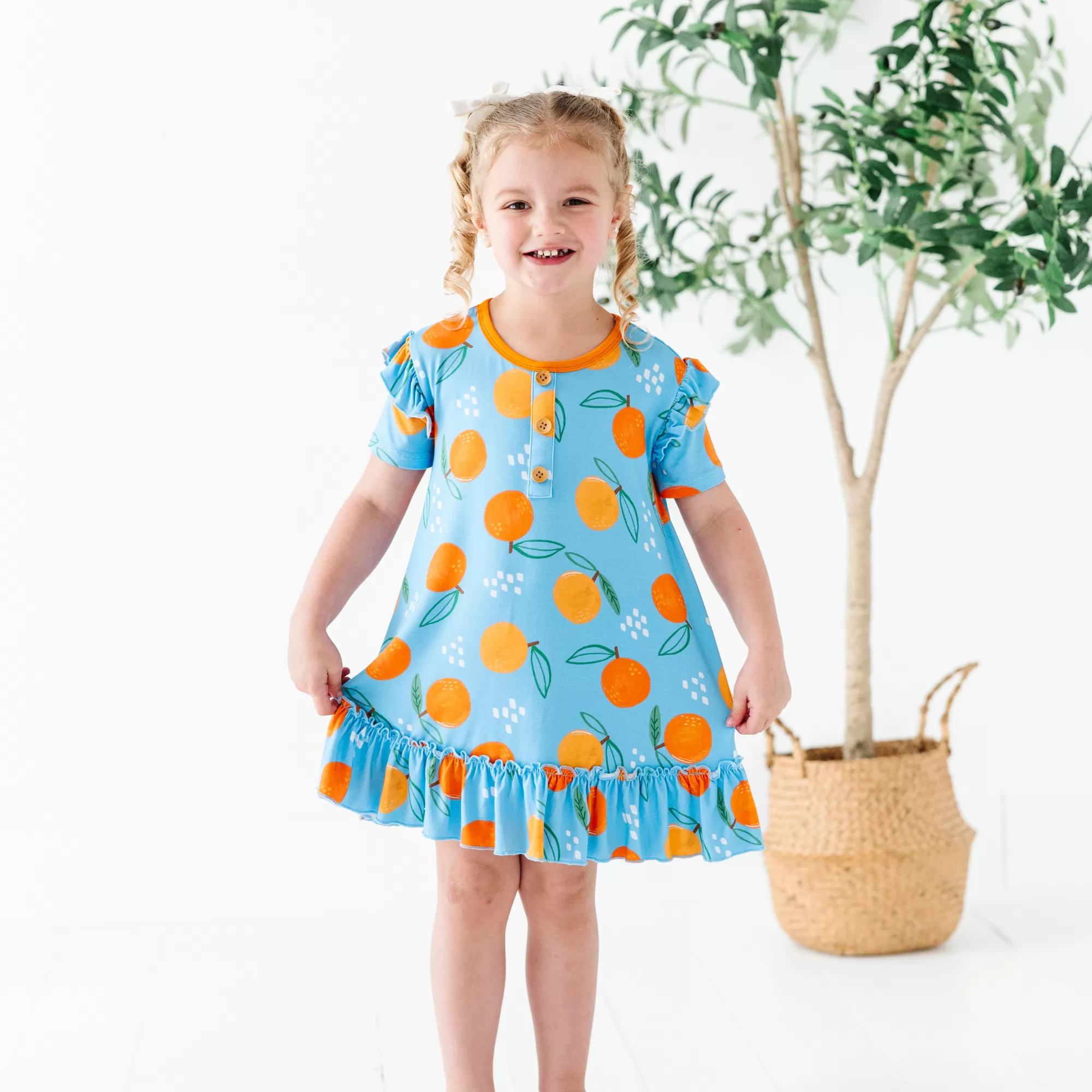 Be My Clementine Gown Toddler/Kids