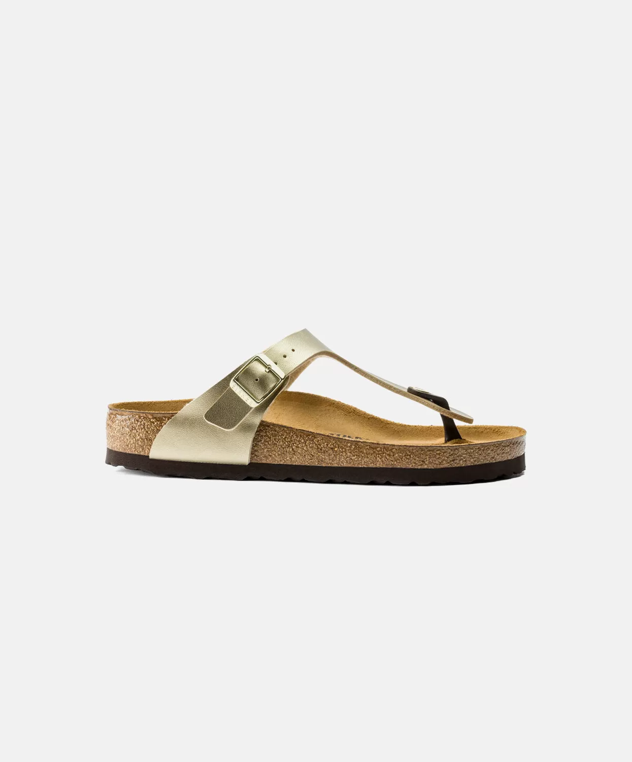 Birkenstock Gizeh Birko-Flor Gold Sandals