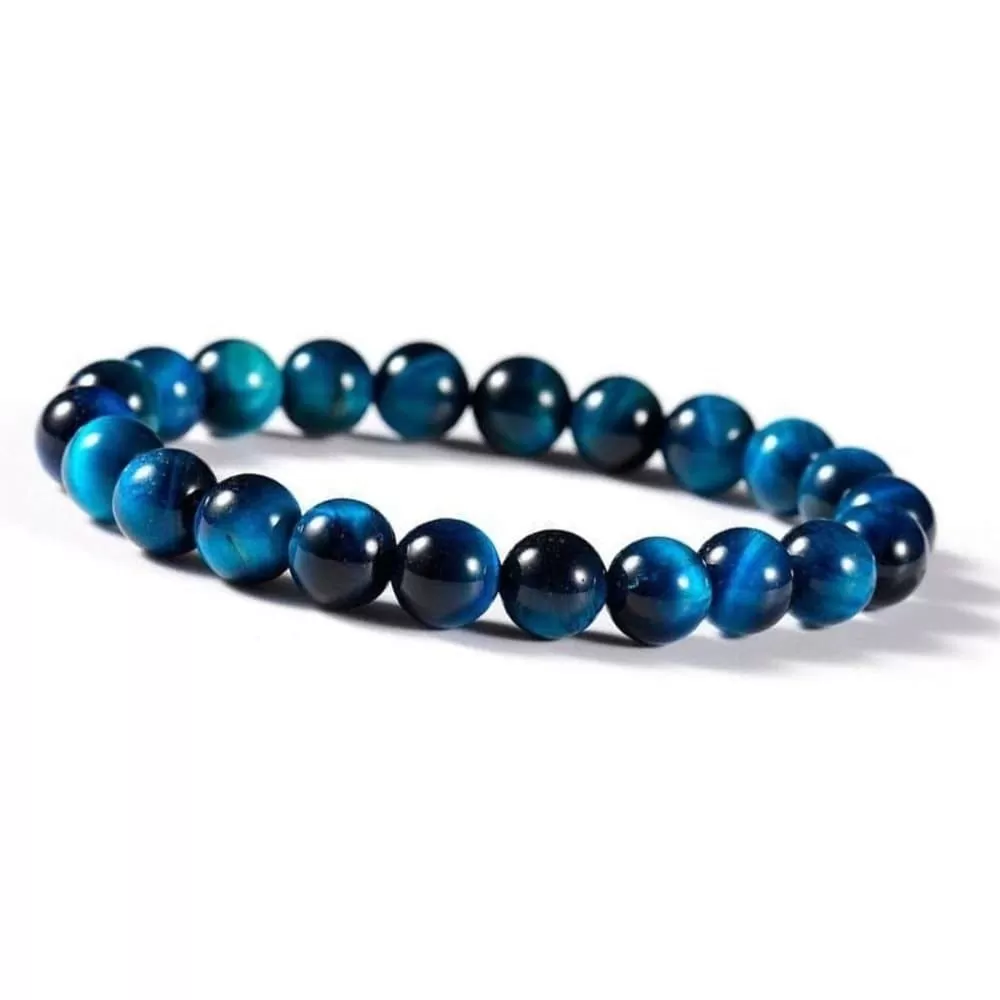 Blue Tiger Eye Bracelet