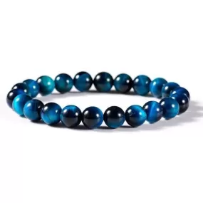 Blue Tiger Eye Bracelet