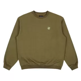 Bronze56K B logo Crewneck Olive