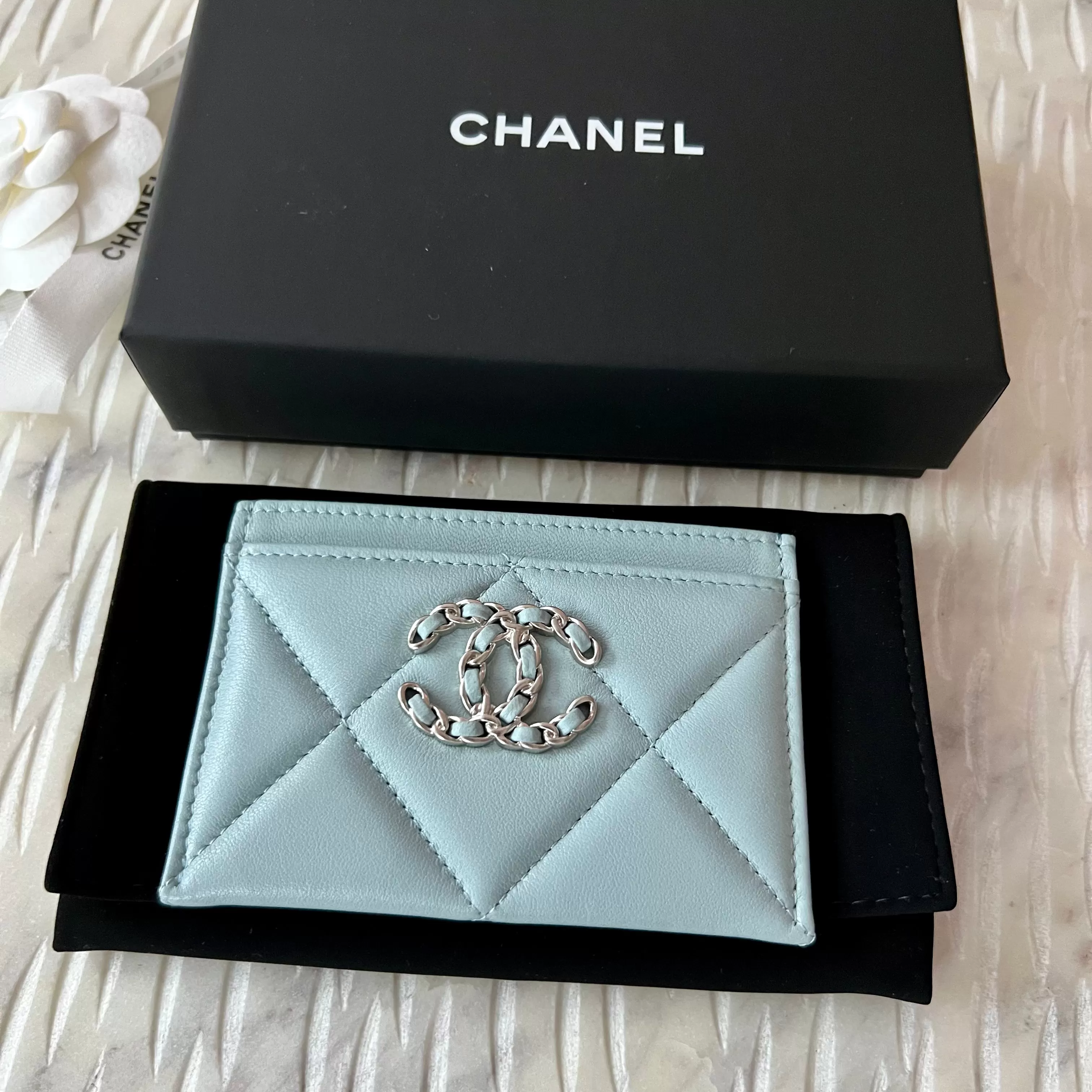 Chanel 19 Card Holder