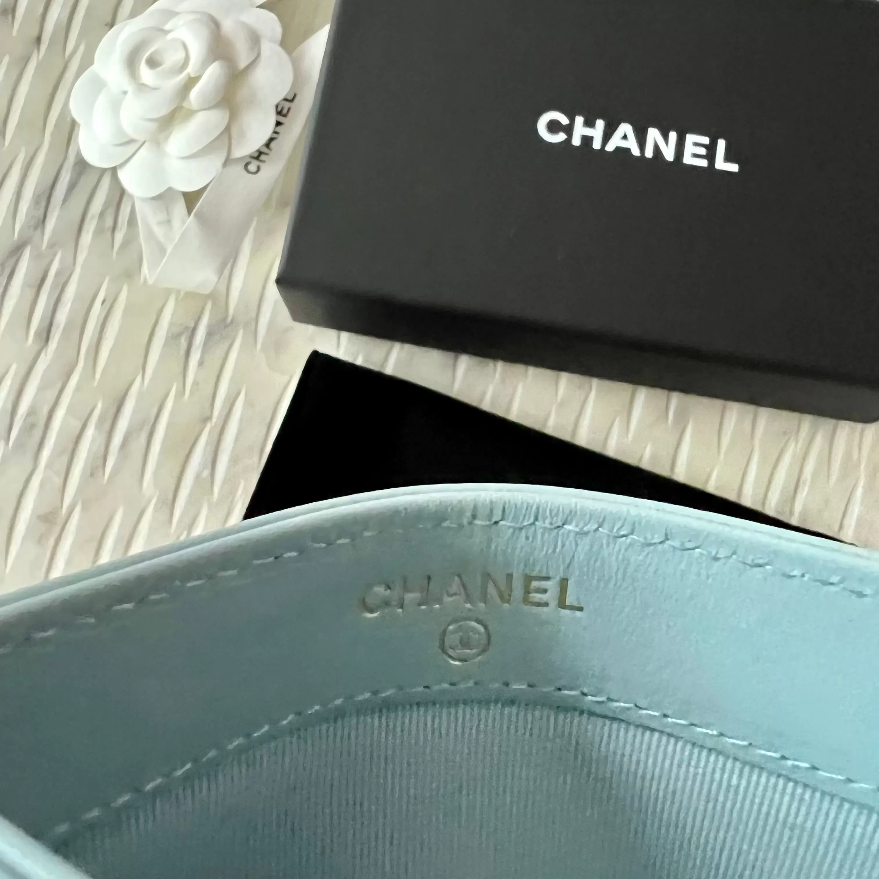 Chanel 19 Card Holder