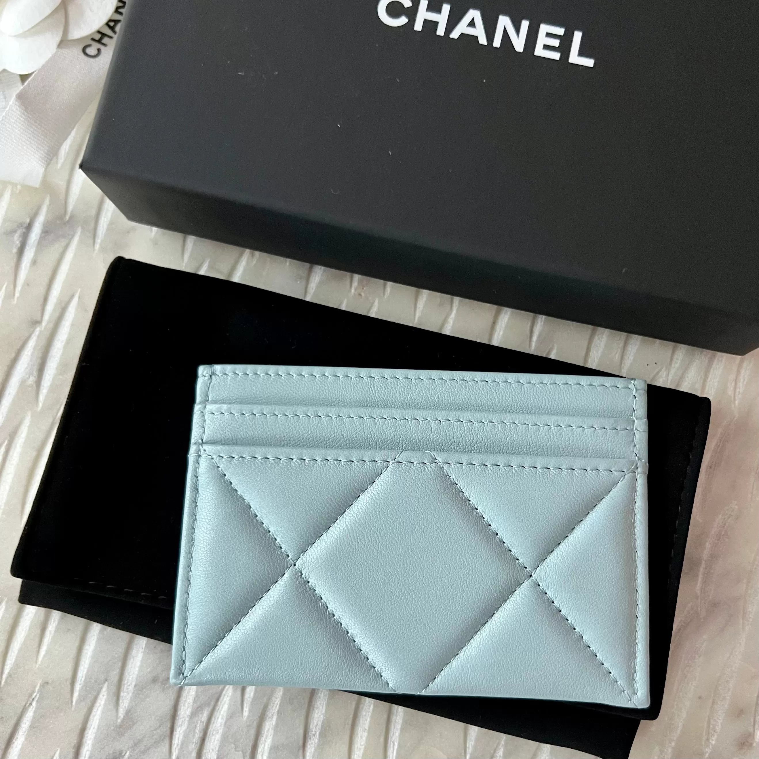 Chanel 19 Card Holder