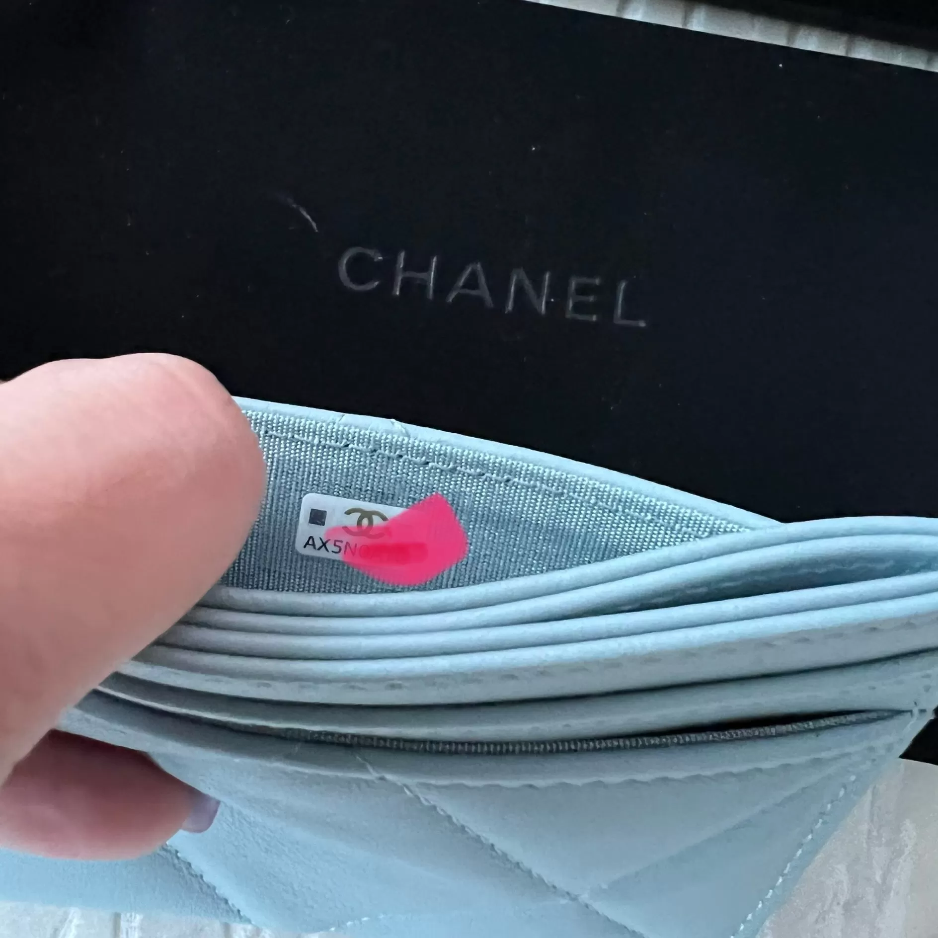 Chanel 19 Card Holder