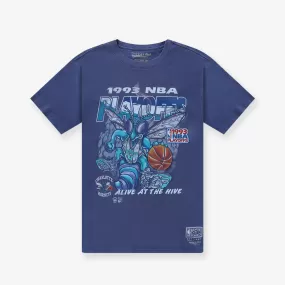 Charlotte Hornets 1993 Playoffs T-Shirt - Purple