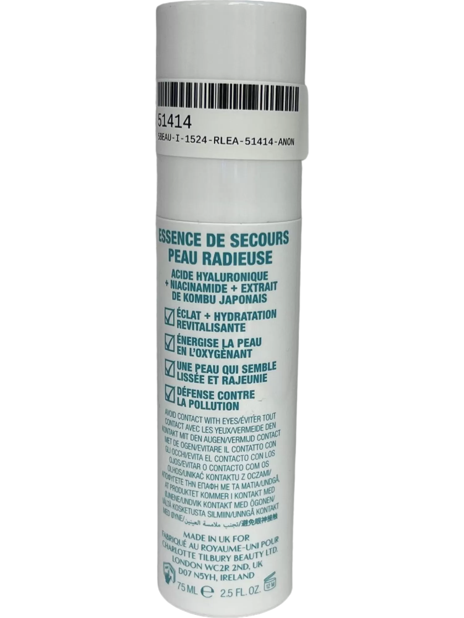 Charlotte's Magic Hydrator Mist Radiant Skin Rescue Essence 75ml