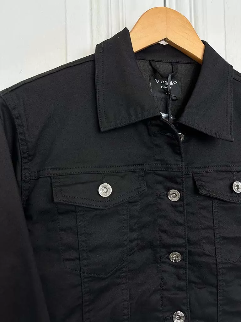 Classic Denim Jacket - Black