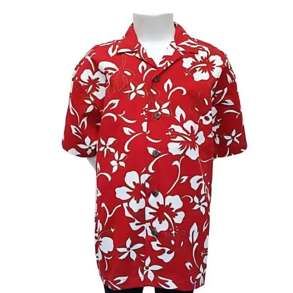 Classic Hibiscus Boys Aloha Shirt