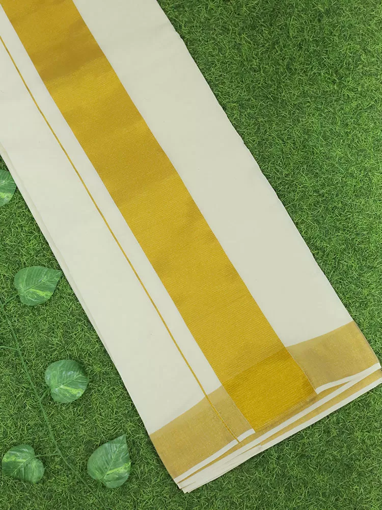 Classic Kasavu Cotton Saree