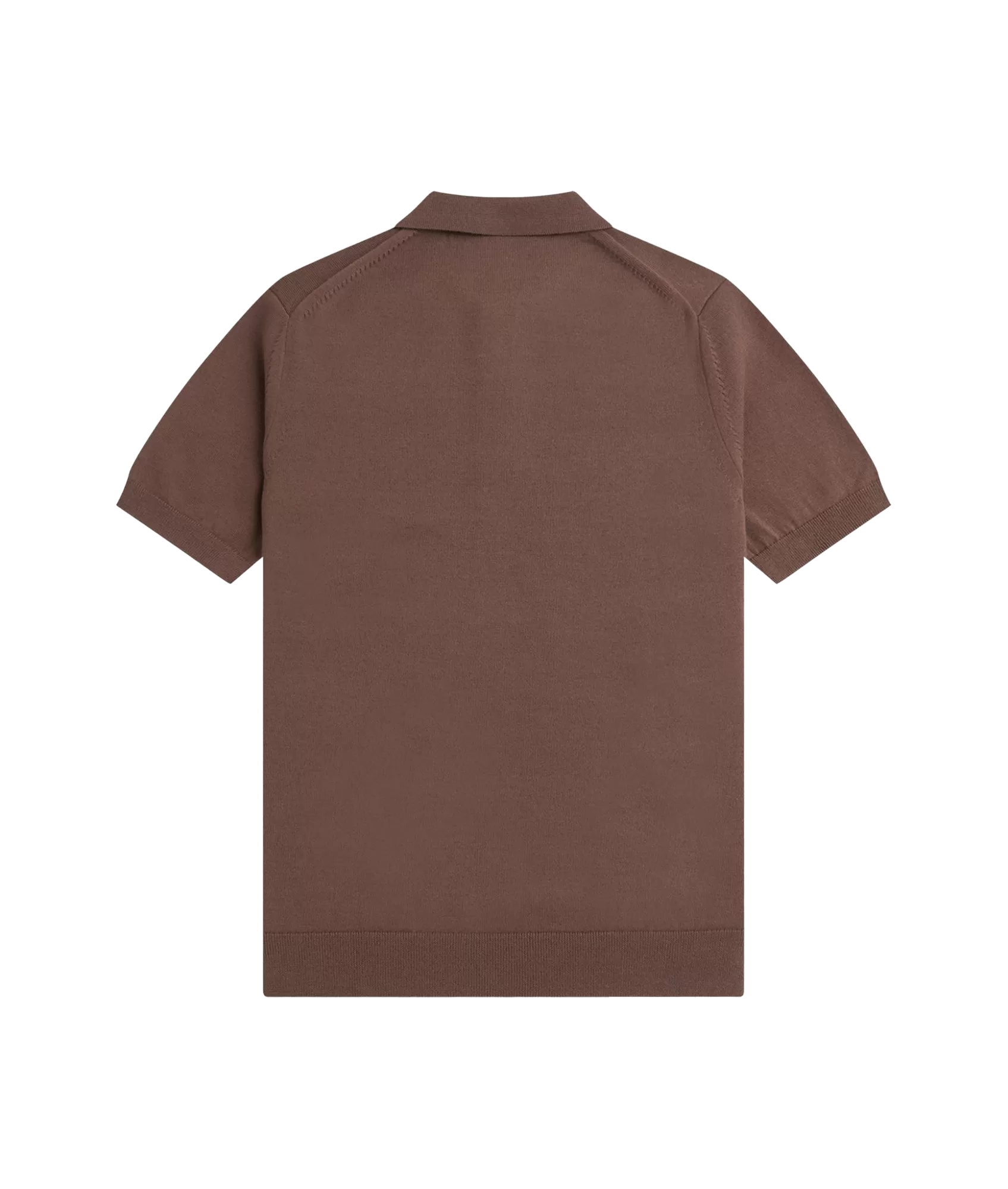 Classic Knitted Shirt - Brown