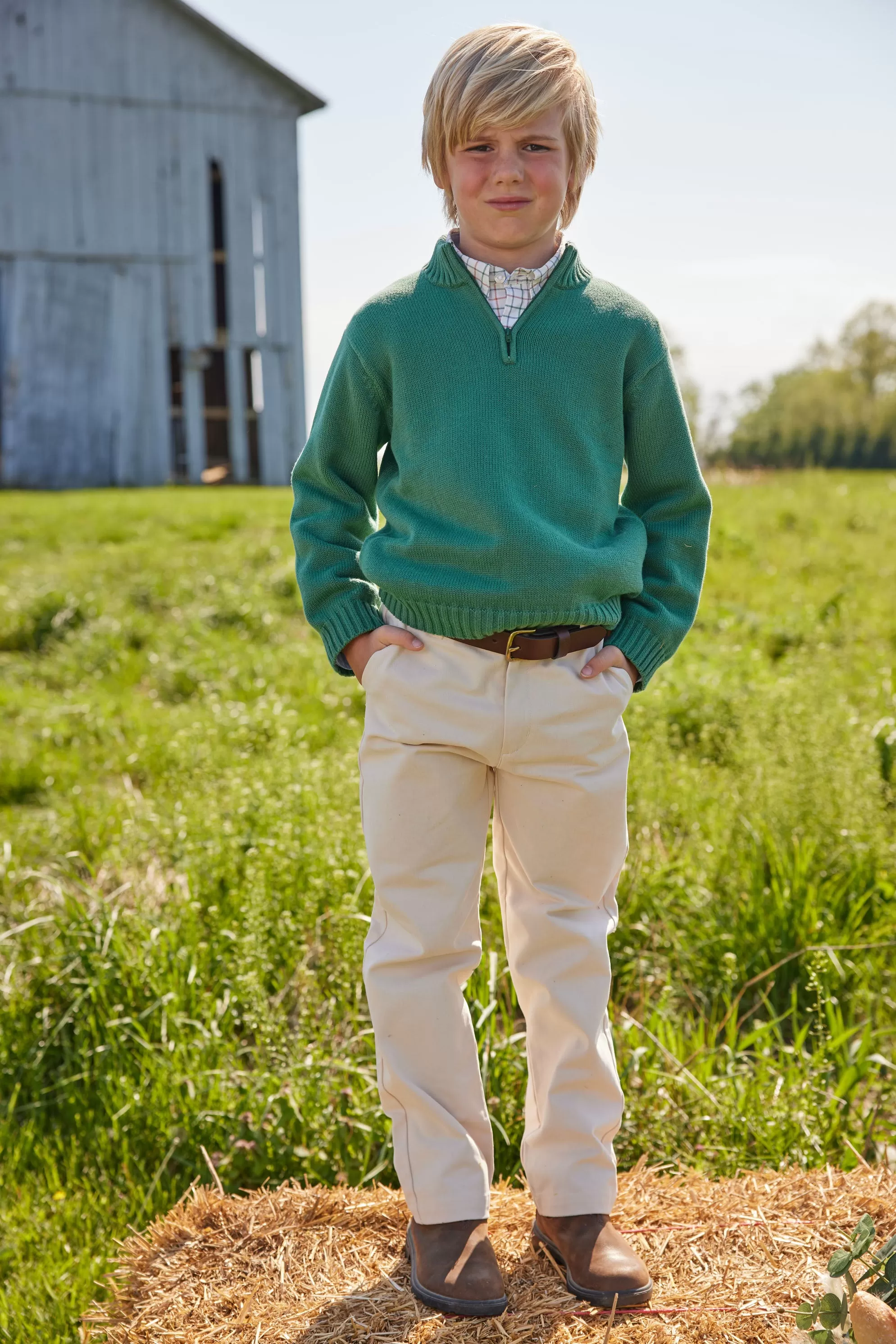 Classic Pant - Pebble Twill