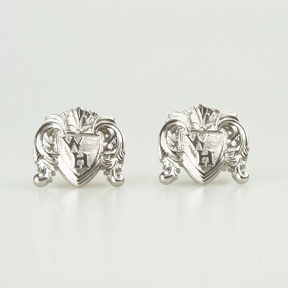 Classic Silver WH Cufflink