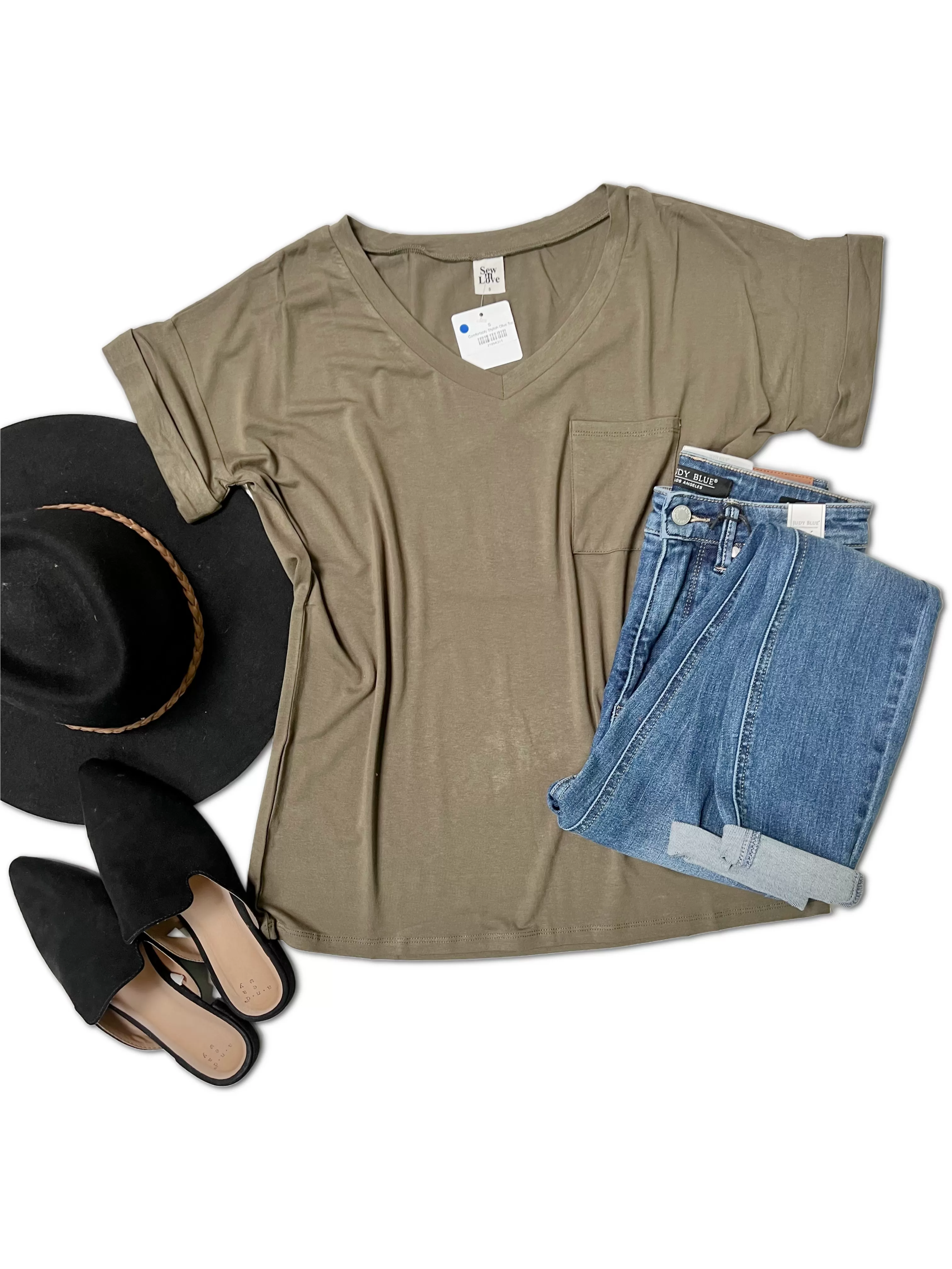 Comfortably Stylish Olive Top