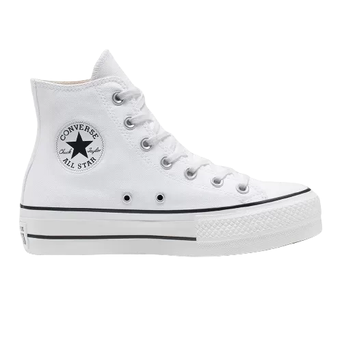 Converse Womens Chuck Taylor All Star Lift High Top White