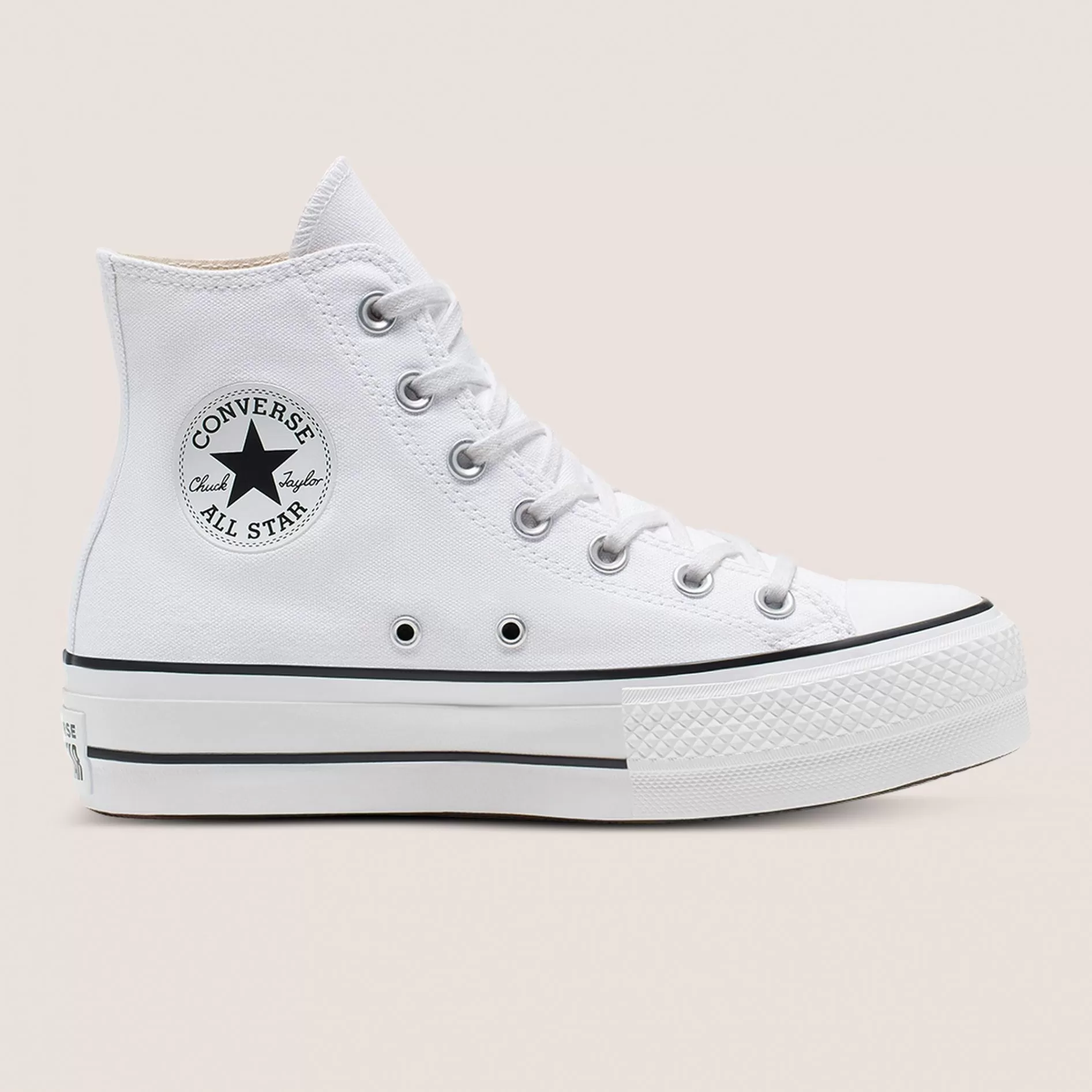 Converse Womens Chuck Taylor All Star Lift High Top White