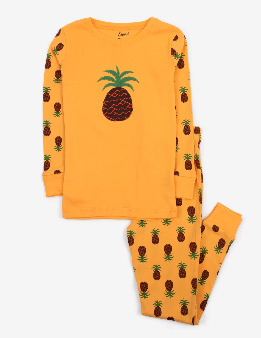 Cotton Food Print Pajamas