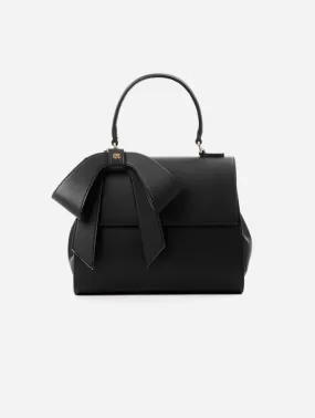 Cottontail Vegan Leather Handbag | Black