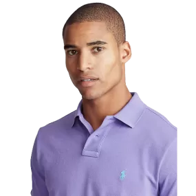 Custom Fit Mesh Polo - Purple