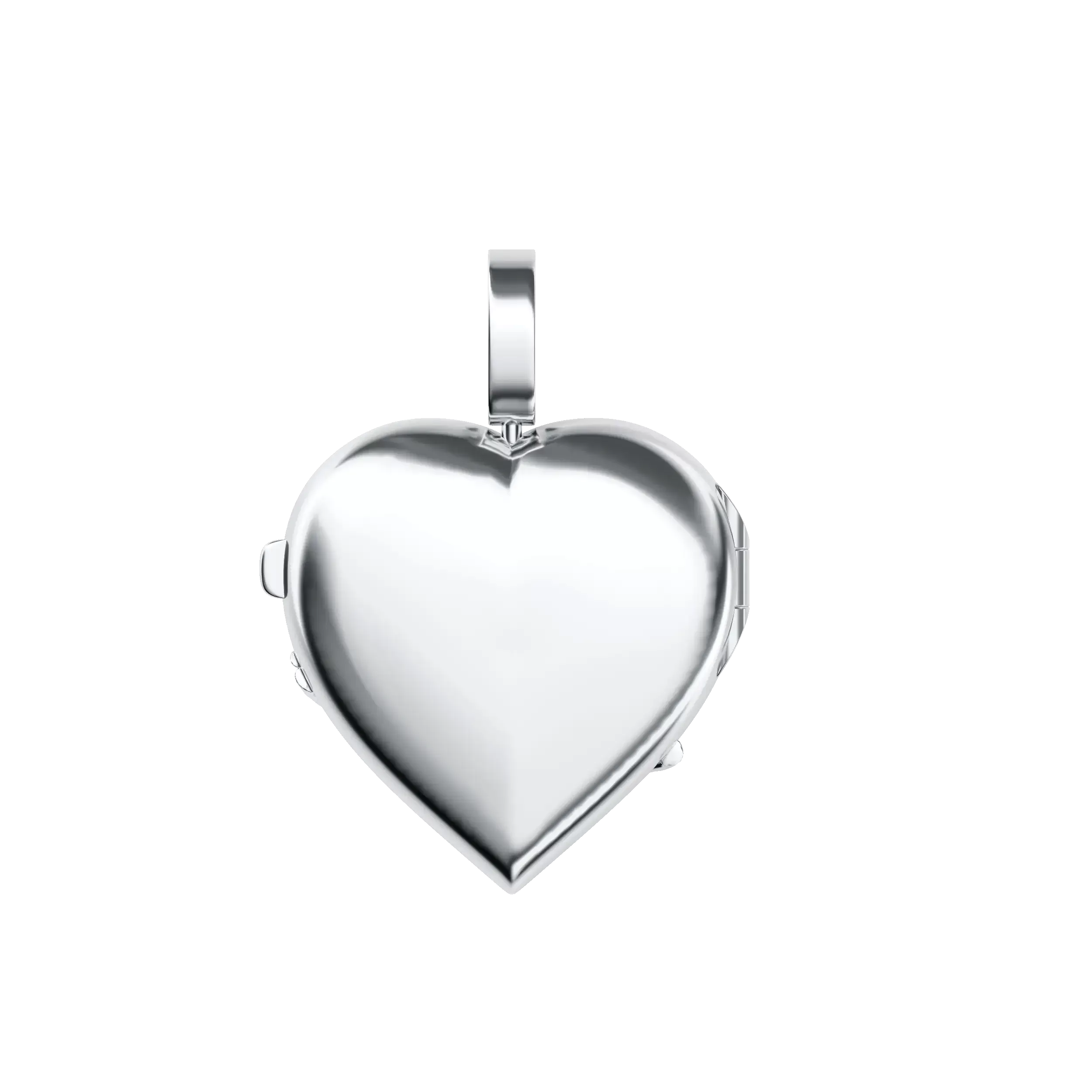 Custom Flip Heart Shaped Pendant