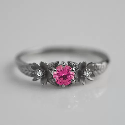 Custom Sakura Ring  1644.00