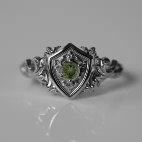 Custom Shield Ring  1452.00