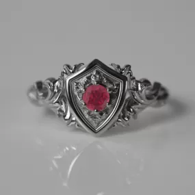 Custom Shield Ring  1486.00