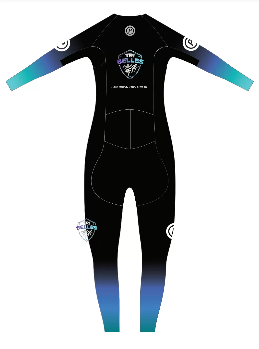 [Custom Tri Belles] Full Length Long Sleeve Tri Suit ELITE (Final Design)