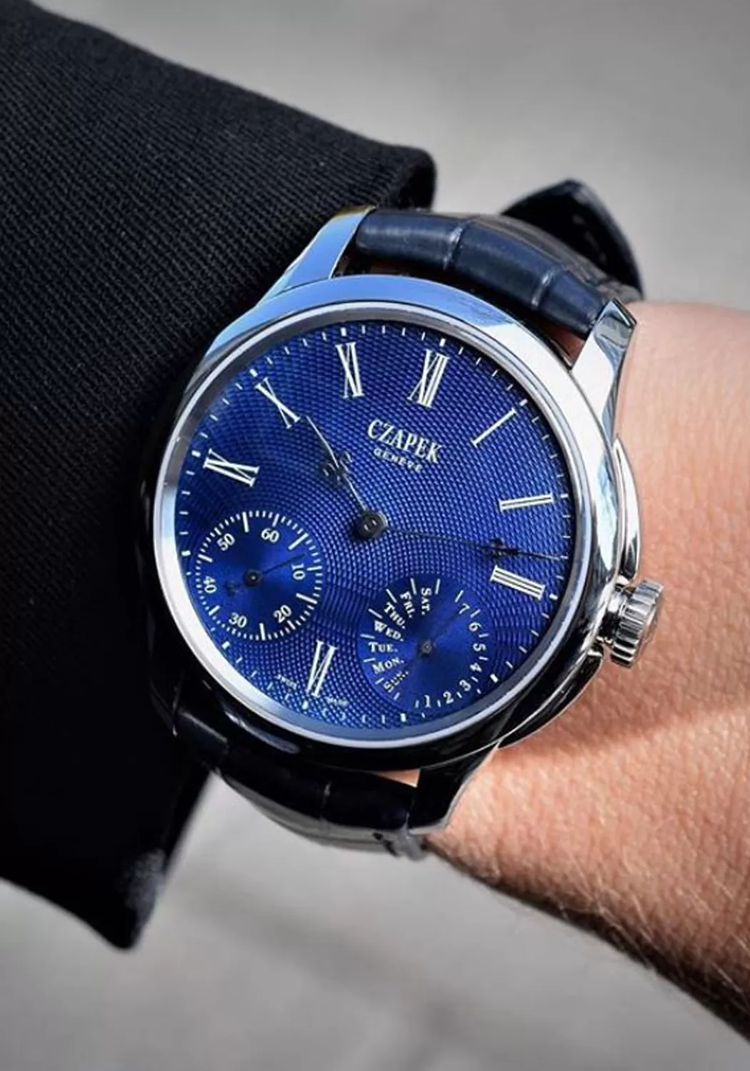 Czapek & Cie Quai des Bergues Sapphire Blue S | LE100