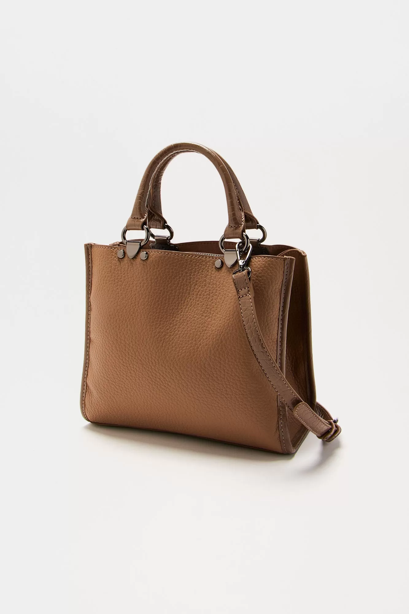 Day At The Office Handbag - Taupe