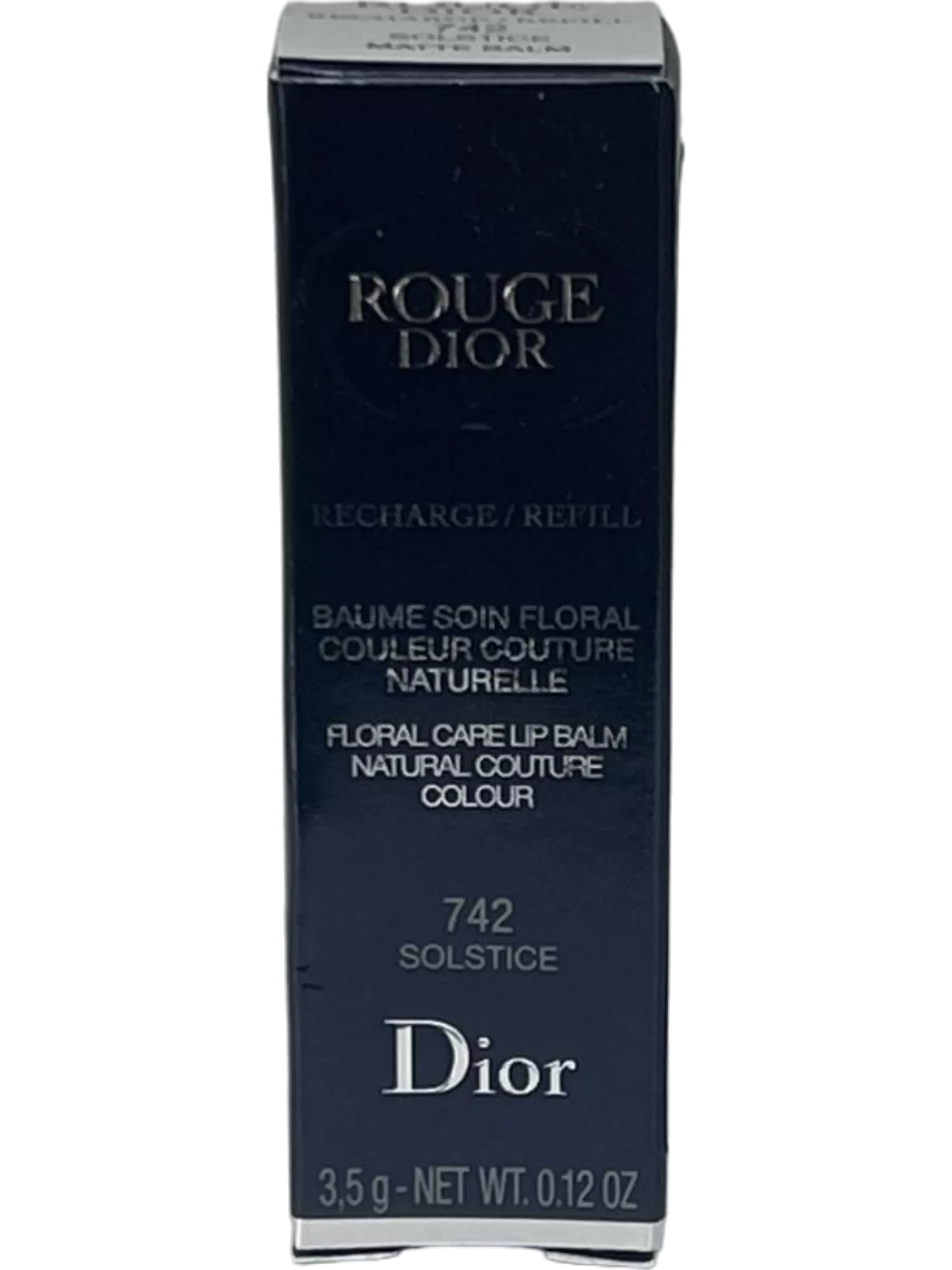 DIOR 742 Solstice Rouge Dior Matte Lip Balm Refill