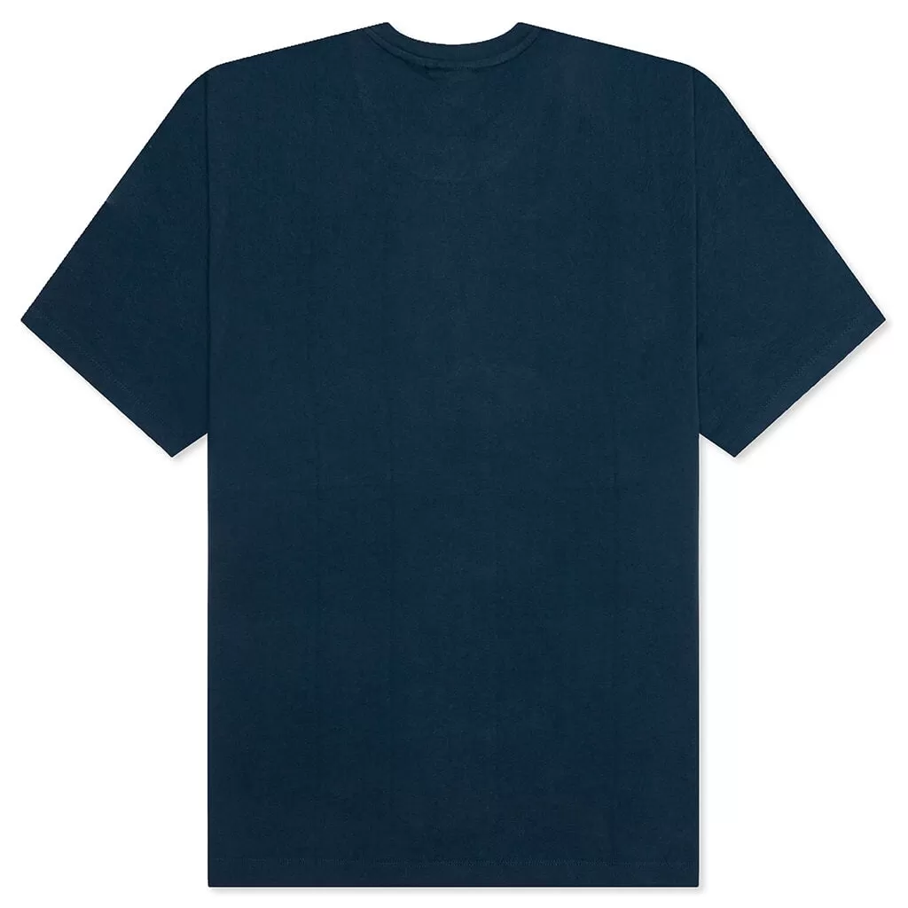 Distortion Table T-Shirt - Navy Blue