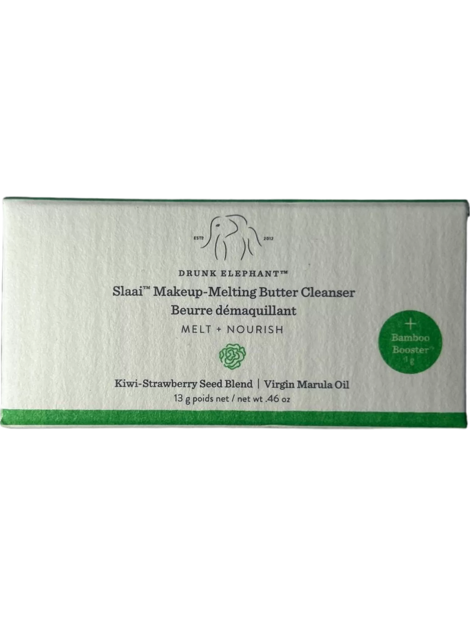 Drunk Elephant Slaai Makeup-Melting Butter Cleanser Travel Size 13g