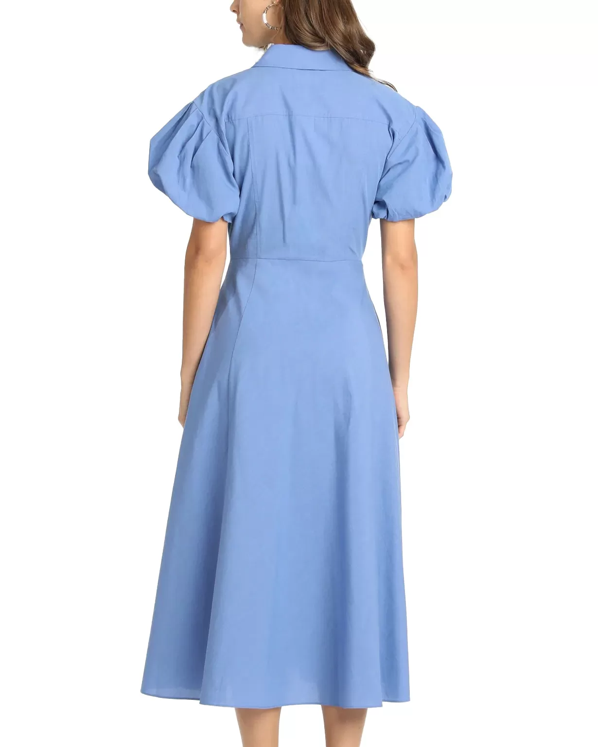 Elza Dress (Medium Oxford Blue)