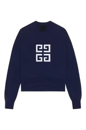 Emblem Low Shoulder Sweater