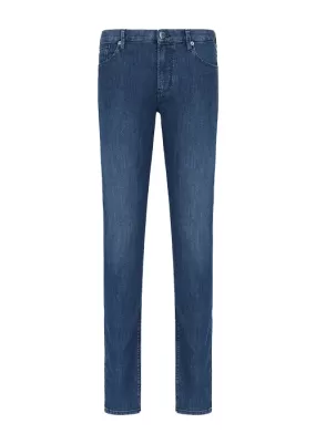 Emporio Armani Jeans J06 Slim Fit Denim Blue